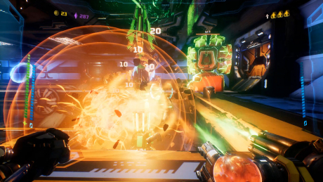 MOTHERGUNSHIP - Screen zum Spiel MOTHERGUNSHIP.