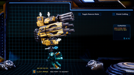 MOTHERGUNSHIP: Screen zum Spiel MOTHERGUNSHIP.