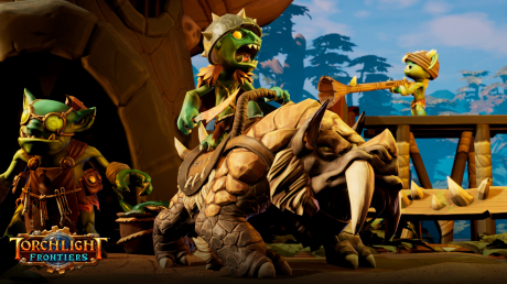 Torchlight Frontiers: Screen zum Spiel Torchlight Frontiers.