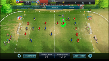 Football, Tactics & Glory: Screenshots aus dem Spiel