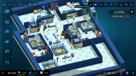 Megaquarium: Screenshots aus dem Spiel