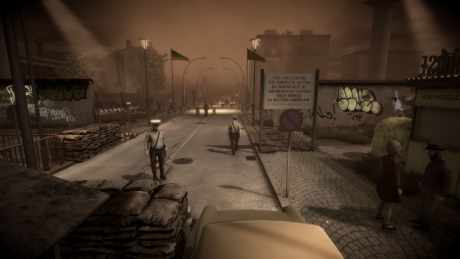 The Berlin Wall: Screen zum Spiel The Berlin Wall.