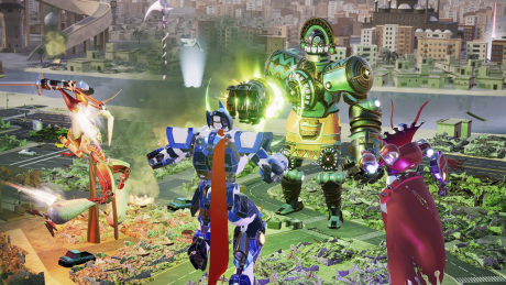 Override: Mech City Brawl: Screen zum Spiel Override: Mech City Brawl.