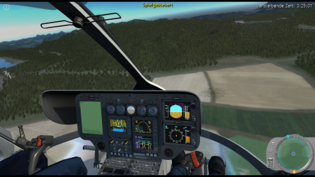 Polizeihubschrauber Simulator: Screen zum Spiel Polizeihubschrauber Simulator.