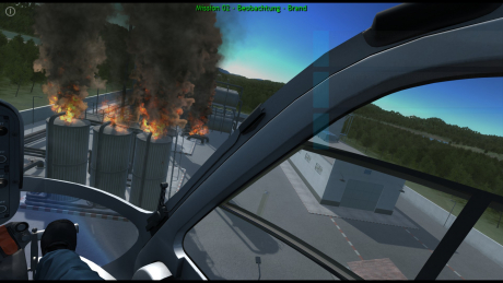 Polizeihubschrauber Simulator: Screen zum Spiel Polizeihubschrauber Simulator.