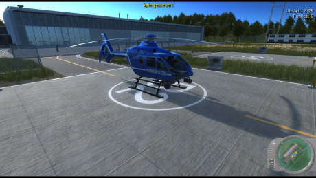 Polizeihubschrauber Simulator - Screen zum Spiel Polizeihubschrauber Simulator.