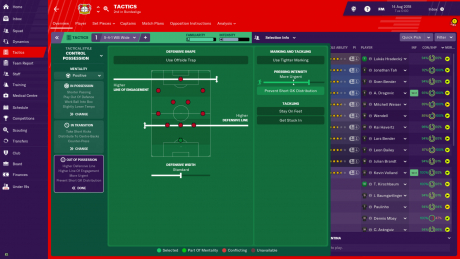 Football Manager 2019 - Screen zum Spiel Football Manager 2019.