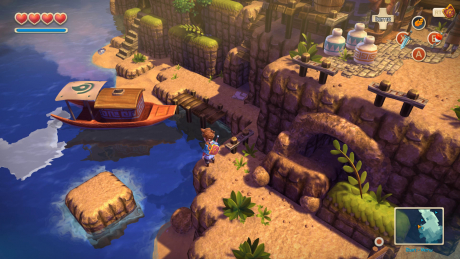 Oceanhorn: Monster of Uncharted Seas - Screen zum Spiel Oceanhorn: Monster of Uncharted Seas.