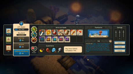Oceanhorn: Monster of Uncharted Seas: Screen zum Spiel Oceanhorn: Monster of Uncharted Seas.