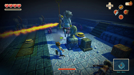 Oceanhorn: Monster of Uncharted Seas - Screen zum Spiel Oceanhorn: Monster of Uncharted Seas.