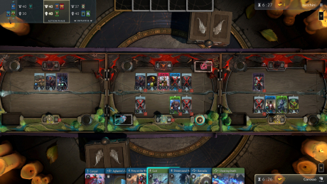 Artifact: Screen zum Spiel Artifact.