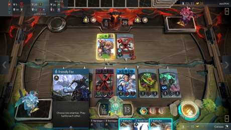 Artifact - Screen zum Spiel Artifact.