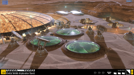 Project Eagle: A 3D Interactive Mars Base: Screen zum Spiel Project Eagle: A 3D Interactive Mars Base.