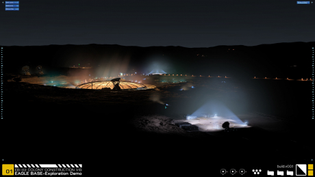 Project Eagle: A 3D Interactive Mars Base: Screen zum Spiel Project Eagle: A 3D Interactive Mars Base.