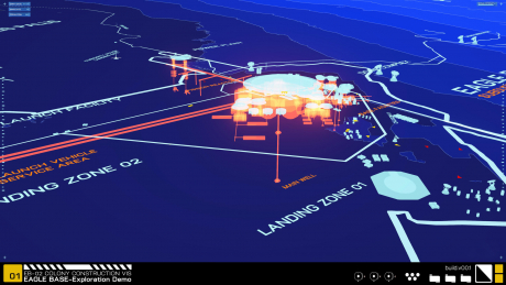 Project Eagle: A 3D Interactive Mars Base: Screen zum Spiel Project Eagle: A 3D Interactive Mars Base.