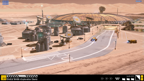 Project Eagle: A 3D Interactive Mars Base: Screen zum Spiel Project Eagle: A 3D Interactive Mars Base.