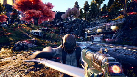 The Outer Worlds: Screen zum Spiel The Outer Worlds.