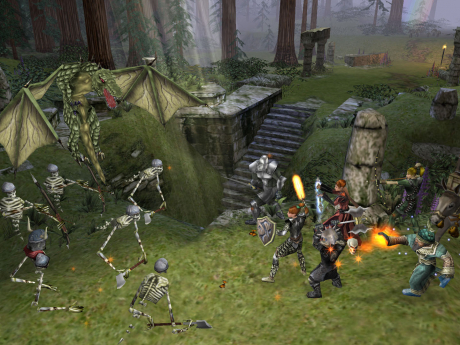 Dungeon Siege: Screen zum Spiel Dungeon Siege.