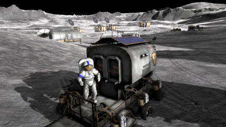 Moonbase Alpha: Screen zum Spiel Moonbase Alpha.