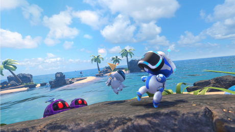 Astro Bot Rescue Mission: Screen zum Spiel  Astro Bot Rescue Mission.