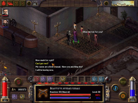 Arcanum: Of Steamworks and Magick Obscura - Screen zum Spiel Arcanum: Of Steamworks and Magick Obscura.