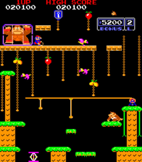 Donkey Kong Jr.: Screen zum Spiel Donkey Kong Jr.