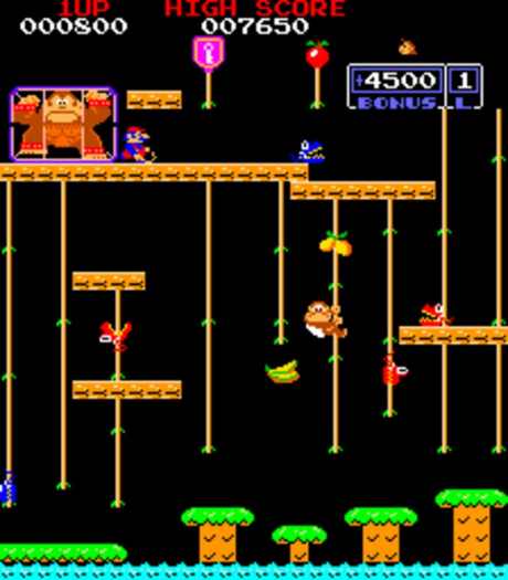 Donkey Kong Jr.: Screen zum Spiel Donkey Kong Jr.