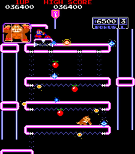 Donkey Kong Jr.: Screen zum Spiel Donkey Kong Jr.