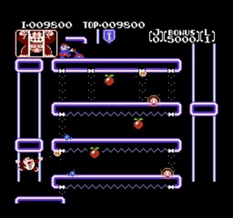 Donkey Kong Jr. - Screen zum Spiel Donkey Kong Jr.
