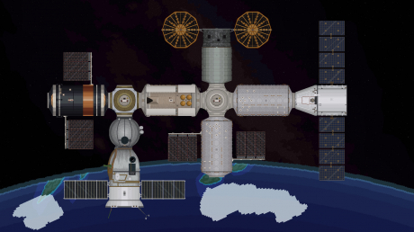 Space Station Continuum: Screen zum Spiel Space Station Continuum.