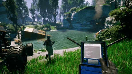 Satisfactory - Screen zum Spiel  Satisfactory.