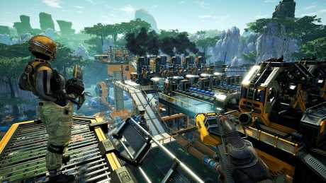 Satisfactory: Screen zum Spiel Satisfactory.