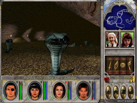 Might and Magic VI Mandate of Heaven - Screen zum Spiel  Might and Magic VI Mandate of Heaven.