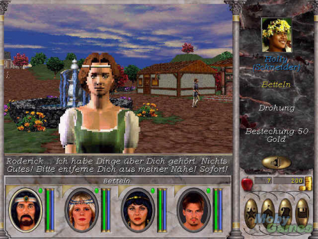 Might and Magic VI Mandate of Heaven: Screen zum Spiel  Might and Magic VI Mandate of Heaven.