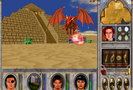 Might and Magic VI Mandate of Heaven: Screen zum Spiel  Might and Magic VI Mandate of Heaven.