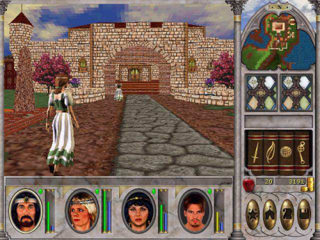 Might and Magic VI Mandate of Heaven - Screen zum Spiel  Might and Magic VI Mandate of Heaven.