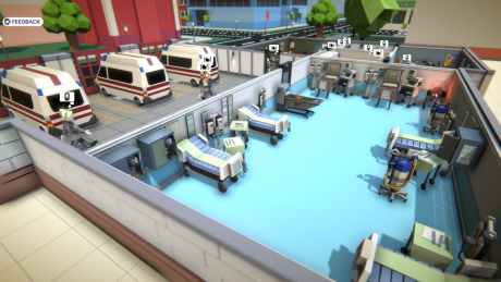 Rescue HQ - The Tycoon - Screen zum Spiel Rescue HQ - The Tycoon.