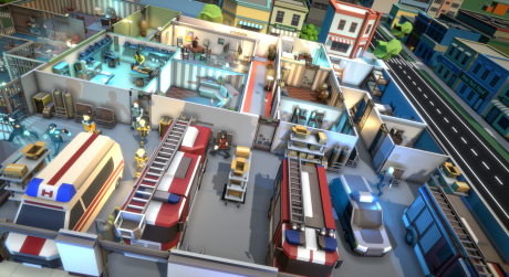 Rescue HQ - The Tycoon: Screen zum Spiel Rescue HQ - The Tycoon.