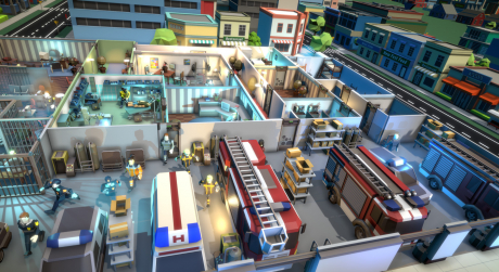 Rescue HQ - The Tycoon - Screen zum Spiel Rescue HQ - The Tycoon.