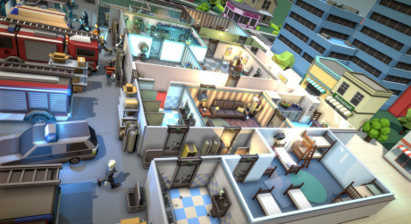 Rescue HQ - The Tycoon: Screen zum Spiel Rescue HQ - The Tycoon.
