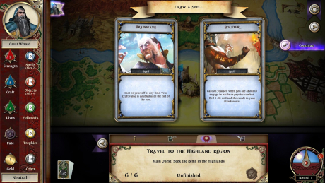 Talisman: Origins: Screen zum Spiel Talisman: Origins.