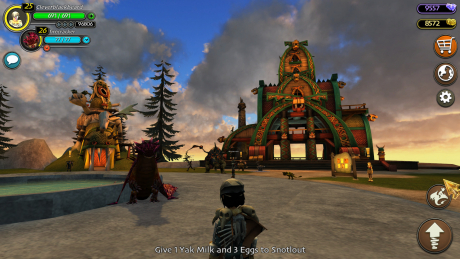 School of Dragons: Screen zum Spiel School of Dragons.