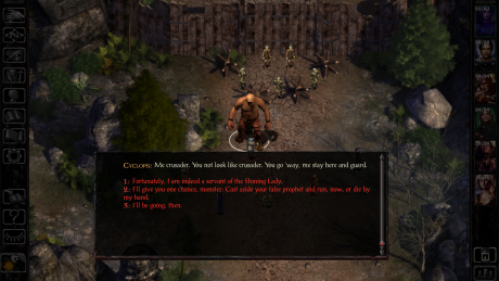 Baldur's Gate: Siege of Dragonspear: Screen zum Spiel Baldur's Gate: Siege of Dragonspear.