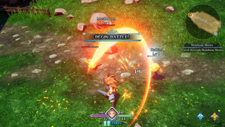 Trials of Mana: Screen zum Spiel Trials of Mana.