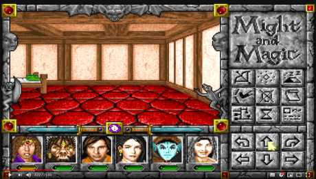 Might and Magic V: Darkside of Xeen: Screen zum Spiel Might and Magic World of Xeen.