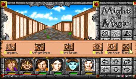 Might and Magic V: Darkside of Xeen - Screen zum Spiel Might and Magic World of Xeen.