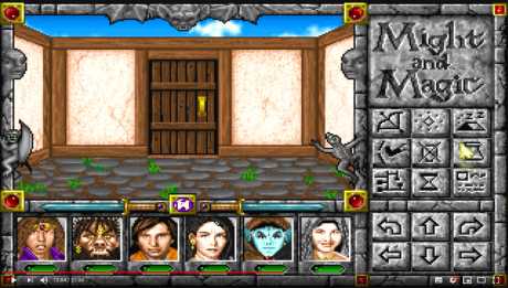 Might and Magic V: Darkside of Xeen - Screen zum Spiel Might and Magic World of Xeen.