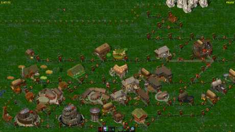 Widelands - Screen zum Spiel Widelands.