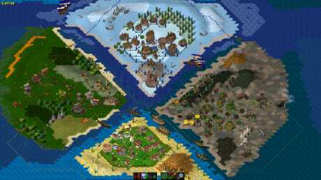 Widelands - Screen zum Spiel Widelands.