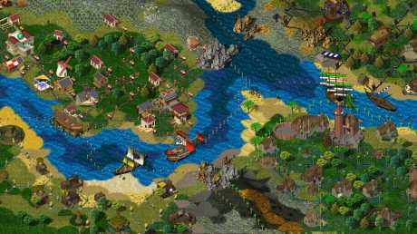 Widelands - Screen zum Spiel Widelands.